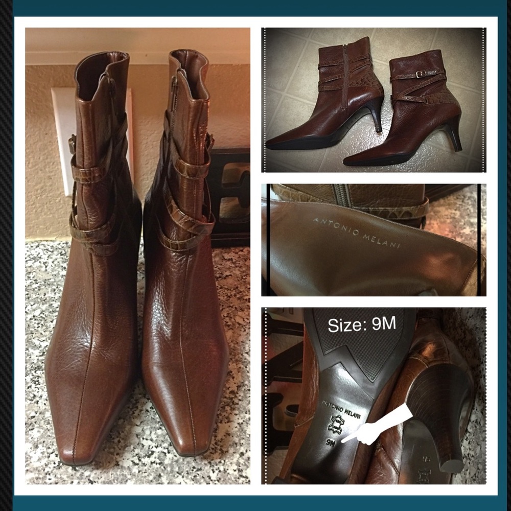 NWOB Antonio Melani Ankle Boots